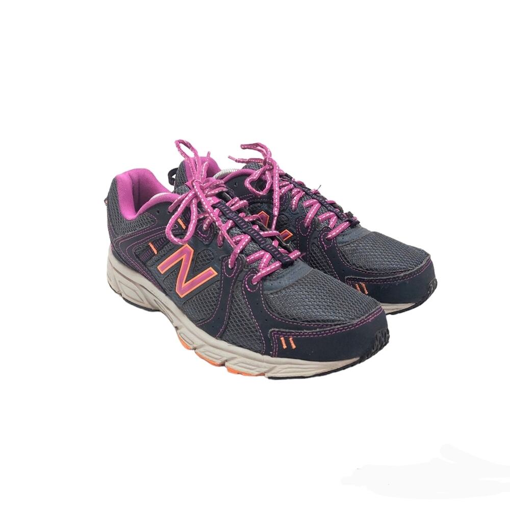 New Balance 402 Purple Gray Orange  Running Sneakers Women's Size 11